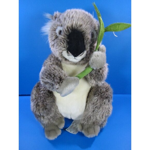 FAO Schwarz Koala Bear Plush Stuffed Animal 12" with Eucalyptus Realistic - Picture 1 of 10